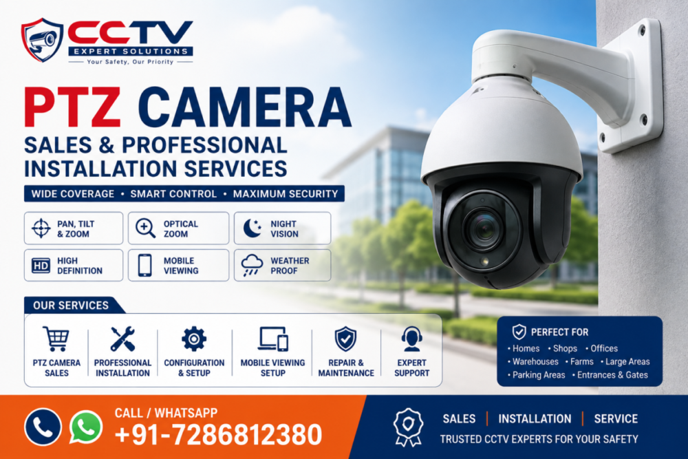 PTZ Camera Sales & Professional Installation Services