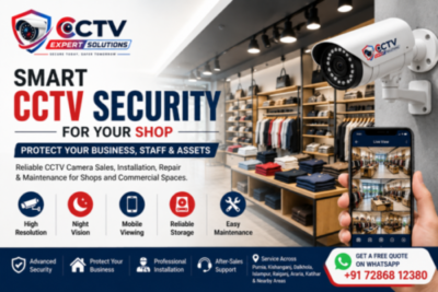 Shop Security CCTV Camera Installation
